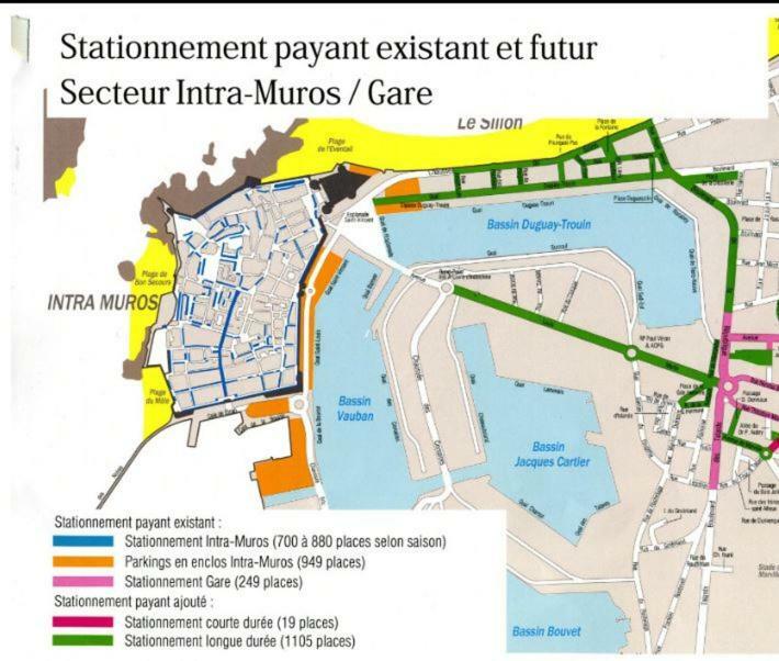 Joli T3, Gare & Plages A Proximite Saint-Malo Eksteriør billede